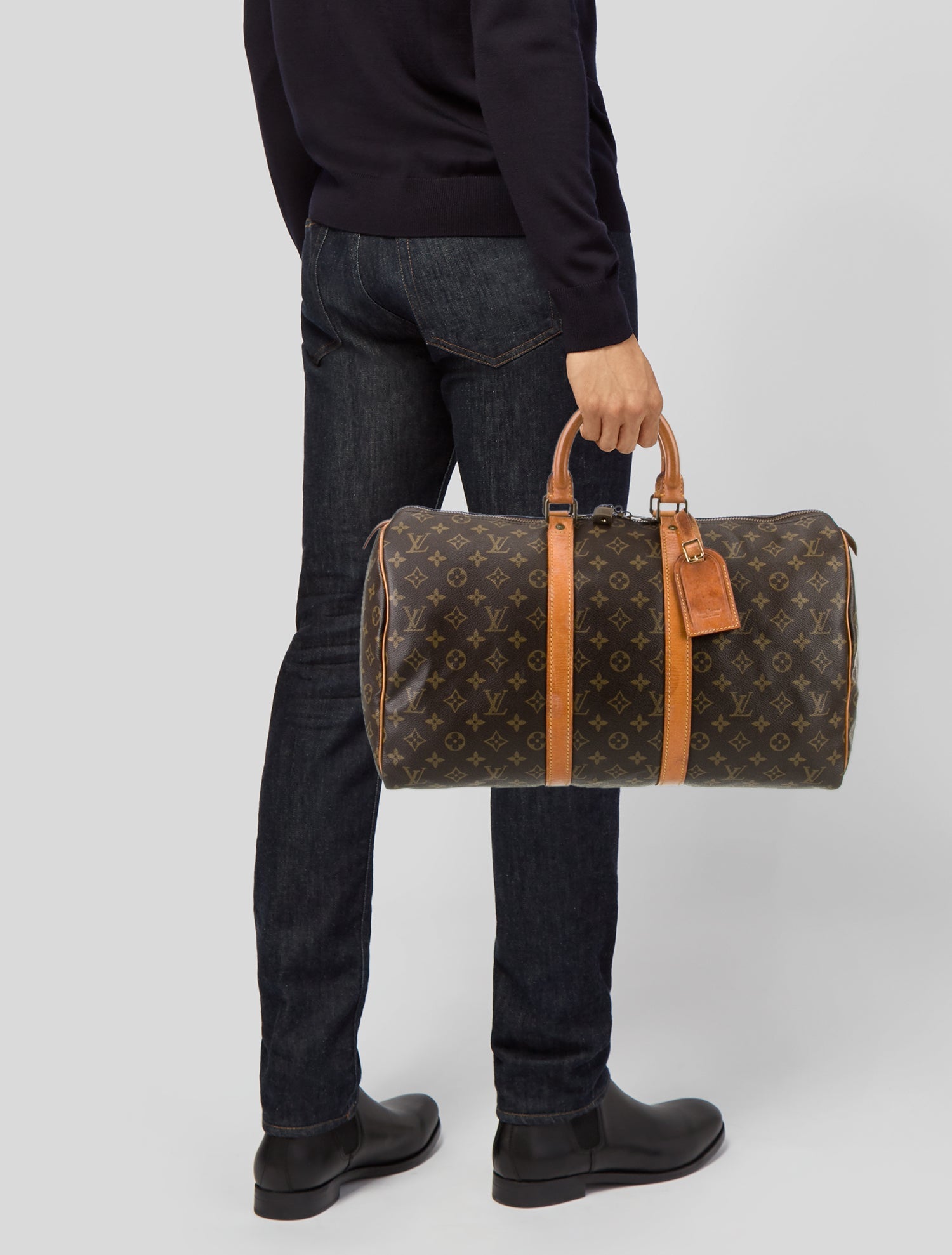 Louis Vuitton LV Monogram Keepall 45 Vintage